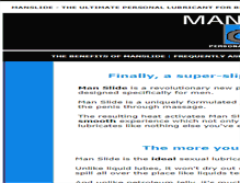 Tablet Screenshot of manslide.com